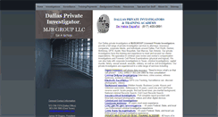 Desktop Screenshot of mjbgroup-dallas.com